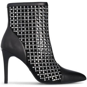 Zapatos Mujer Botines Liu Jo Botines con perforaciones y tacón Negro