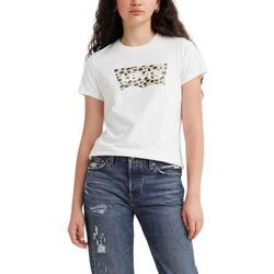 textil Mujer Tops y Camisetas Levi's THE PERFECT TEE Blanco