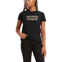 textil Mujer Tops y Camisetas Levi's THE PERFECT TEE Negro