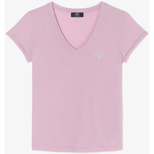 textil Mujer Tops y Camisetas Le Temps des Cerises Camiseta SMALLVTR Rosa