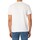 textil Hombre Camisetas manga corta Replay Camiseta Gráfica Blanco