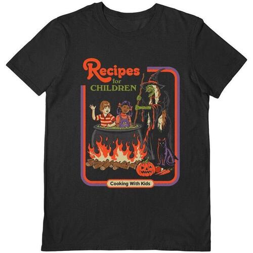 textil Hombre Camisetas manga larga Steven Rhodes Recipes For Children Negro