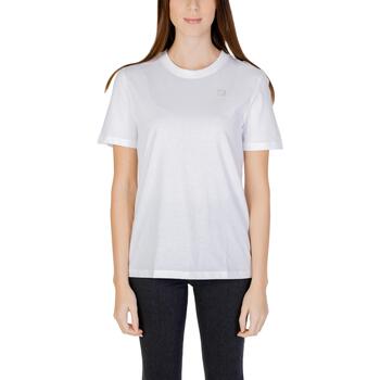 textil Mujer Camisetas manga corta Calvin Klein Jeans J20J223226 Blanco