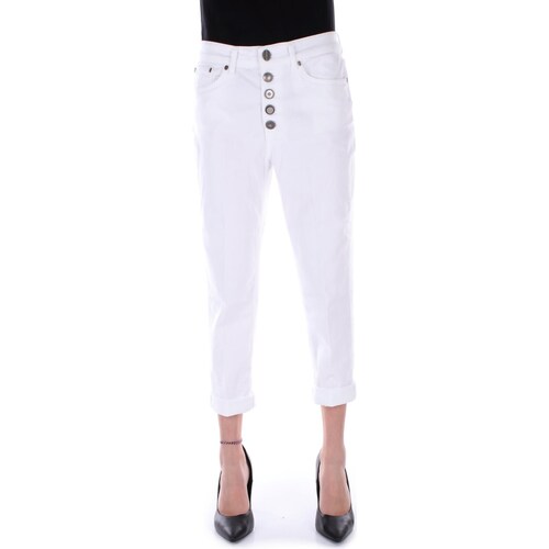 textil Mujer Pantalón cargo Dondup DP268B BS0030PTD Blanco