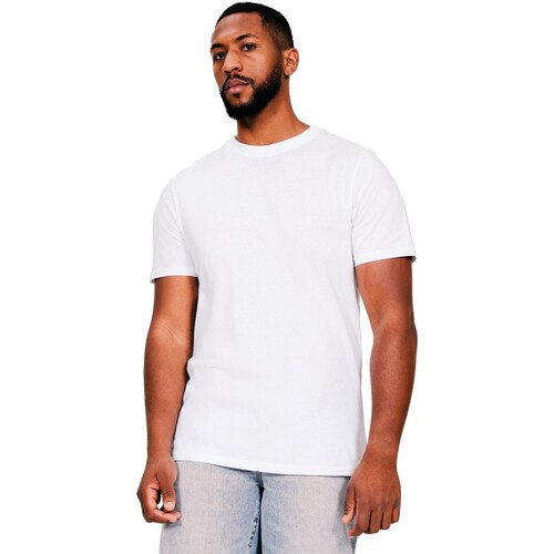 textil Hombre Camisetas manga larga Casual Classics Muscle Blanco