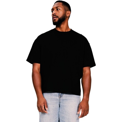 textil Hombre Camisetas manga larga Casual Classics AB598 Negro