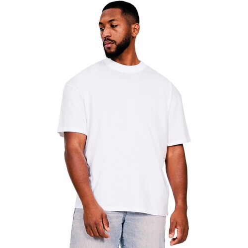 textil Hombre Camisetas manga larga Casual Classics AB599 Blanco
