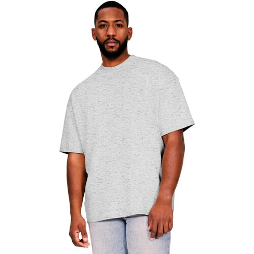 textil Hombre Camisetas manga larga Casual Classics AB600 Gris