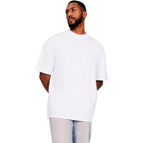 textil Hombre Camisetas manga larga Casual Classics AB601 Blanco