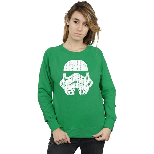 textil Mujer Sudaderas Disney Christmas Stormtrooper Helmet Verde