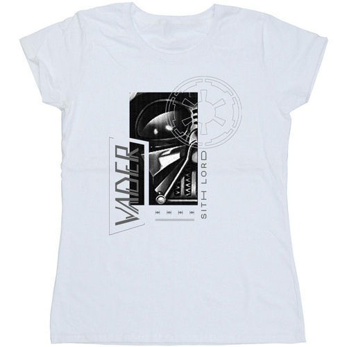 textil Mujer Camisetas manga larga Disney Obi-Wan Kenobi Sith SciFi Collage Blanco