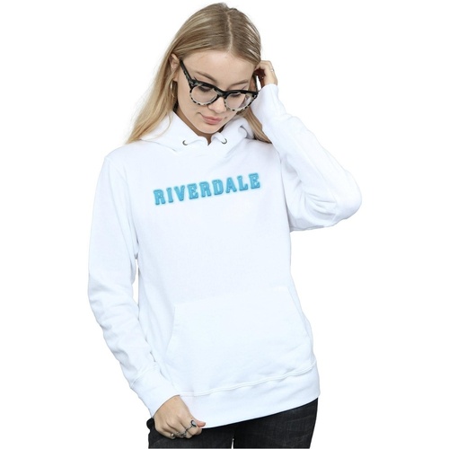 textil Mujer Sudaderas Riverdale Neon Logo Blanco