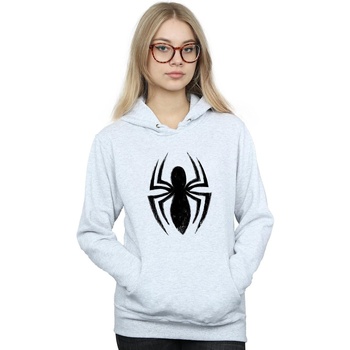 textil Mujer Sudaderas Marvel Spider-Man Ultimate Spider Logo Gris