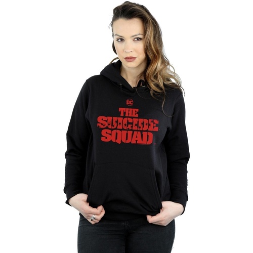textil Mujer Sudaderas Dc Comics The Suicide Squad Movie Logo Negro