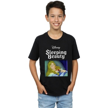 textil Niño Camisetas manga corta Disney Sleeping Beauty Aurora Negro