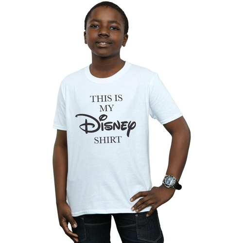 textil Niño Camisetas manga corta Disney My T-shirt Blanco