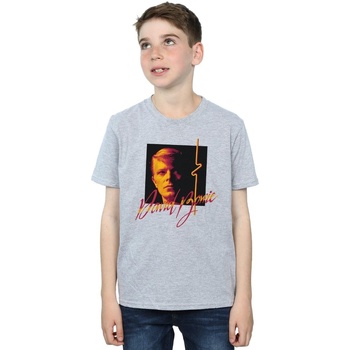 textil Niño Camisetas manga corta David Bowie Photo Angle 90s Gris