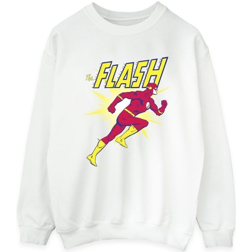textil Mujer Sudaderas Dc Comics The Flash Running Blanco