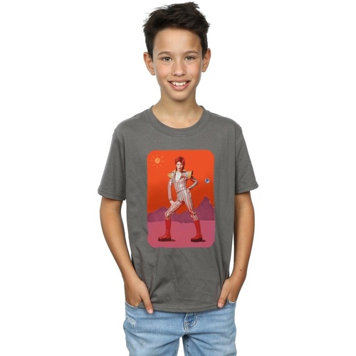 textil Niño Camisetas manga corta David Bowie On Mars Multicolor