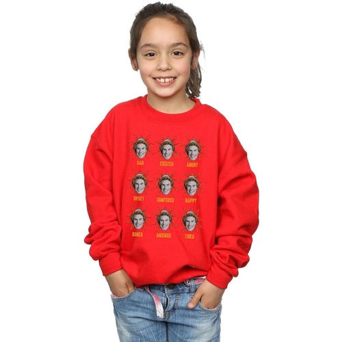 textil Niña Sudaderas Elf Buddy Moods Rojo