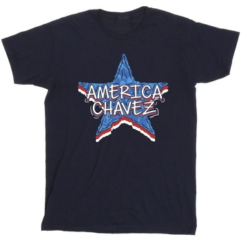 textil Niño Tops y Camisetas Marvel Doctor Strange America Chavez Azul