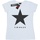 textil Mujer Camisetas manga larga David Bowie Star Logo Blanco