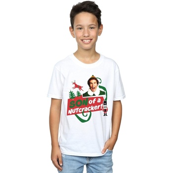 textil Niño Camisetas manga corta Elf Son Of A Nutcracker Blanco