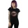textil Mujer Camisetas manga larga David Bowie Rose Gold Circle Negro