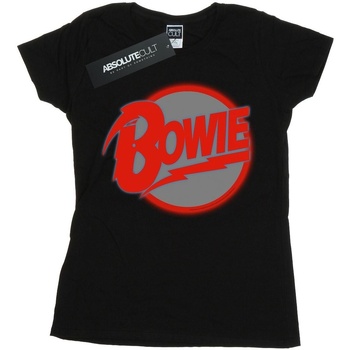 textil Mujer Camisetas manga larga David Bowie BI16692 Negro