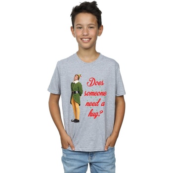 textil Niño Tops y Camisetas Elf Hug Buddy Gris