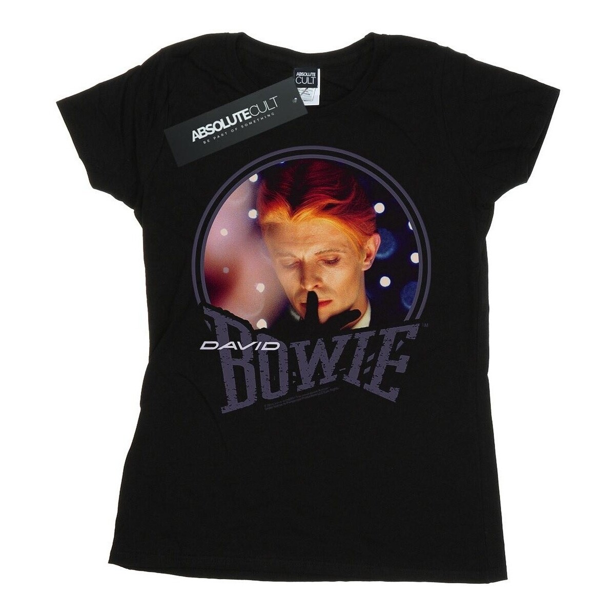 textil Mujer Camisetas manga larga David Bowie Quiet Lights Negro
