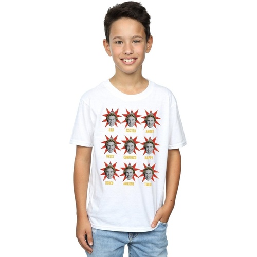 textil Niño Camisetas manga corta Elf Buddy Moods Blanco