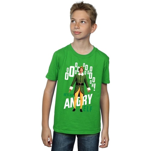 textil Niño Camisetas manga corta Elf Angry Verde
