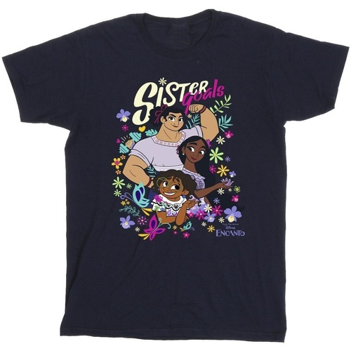 textil Niño Camisetas manga corta Disney Encanto Sister Goals Azul