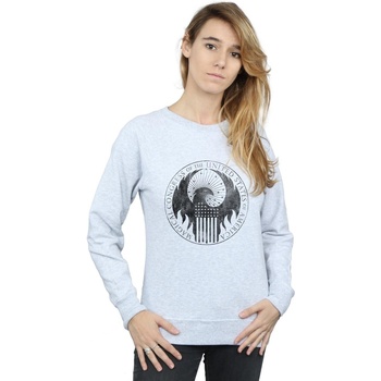 textil Mujer Sudaderas Fantastic Beasts Distressed Magical Congress Gris
