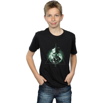 textil Niño Camisetas manga corta Fantastic Beasts Dumbledore Vs Grindelwald Negro