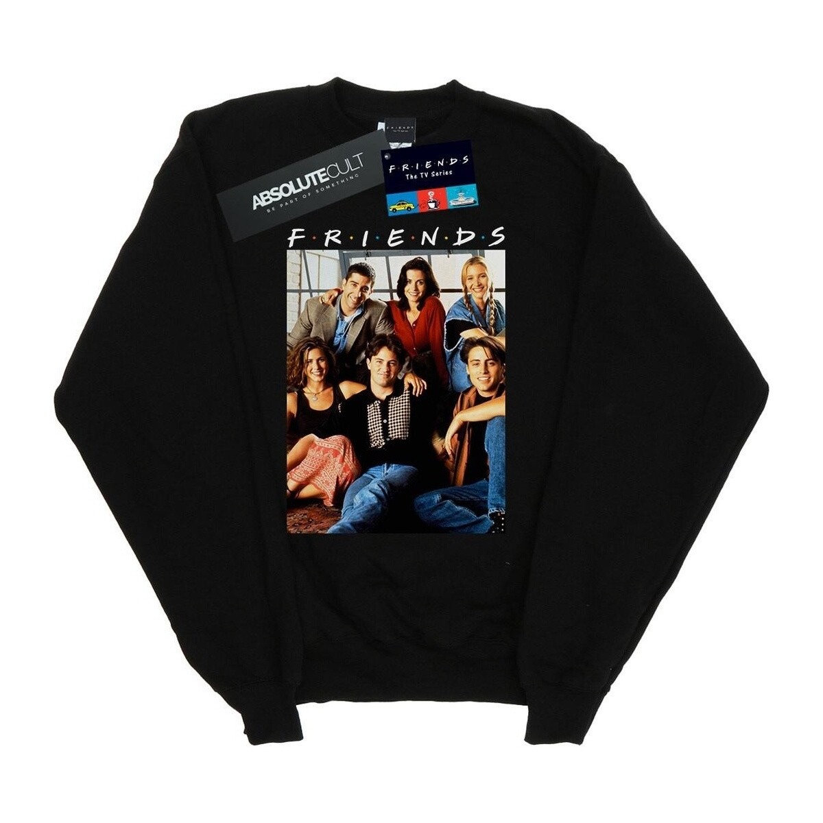 textil Mujer Sudaderas Friends Group Photo Window Negro