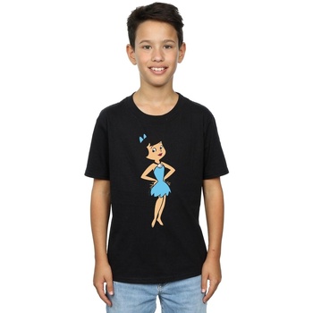 textil Niño Tops y Camisetas The Flintstones BI17682 Negro