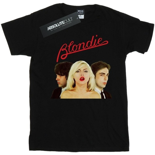 textil Niña Camisetas manga larga Blondie Band Trio Negro