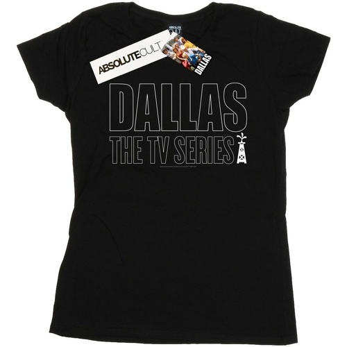 textil Mujer Camisetas manga larga Dallas BI17787 Negro