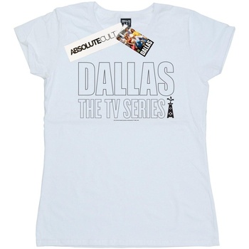 textil Mujer Camisetas manga larga Dallas  Blanco
