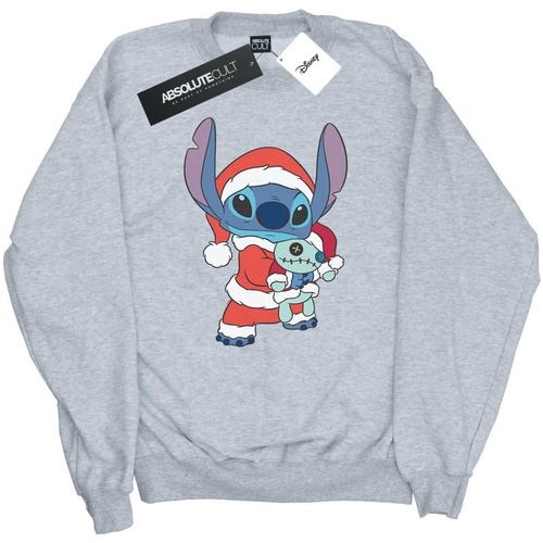 textil Hombre Sudaderas Disney Lilo And Stitch Stitch Christmas Gris