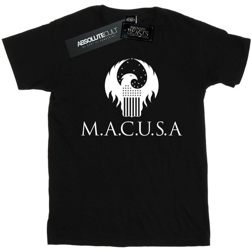 textil Niña Camisetas manga larga Fantastic Beasts MACUSA Logo Negro