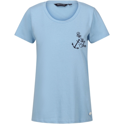 textil Mujer Camisetas manga larga Regatta Filandra VII By The Sea Azul