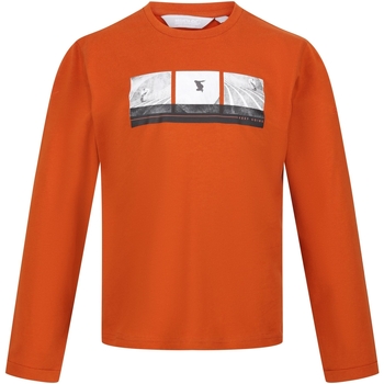 textil Niños Camisetas manga larga Regatta RG9270 Naranja