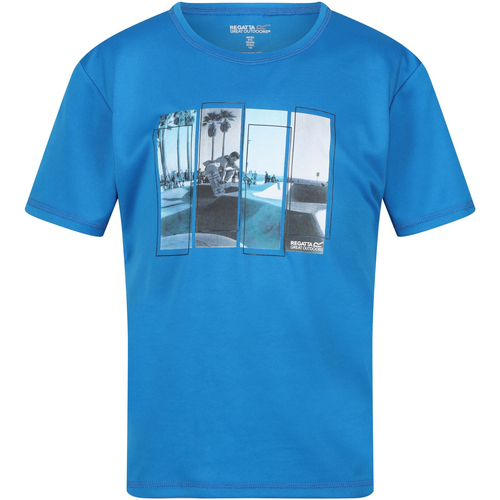 textil Niños Tops y Camisetas Regatta Alvarado VII Azul