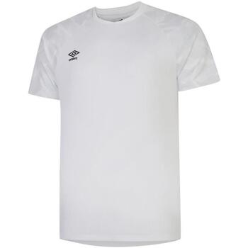 textil Hombre Camisetas manga larga Umbro UO1895 Blanco