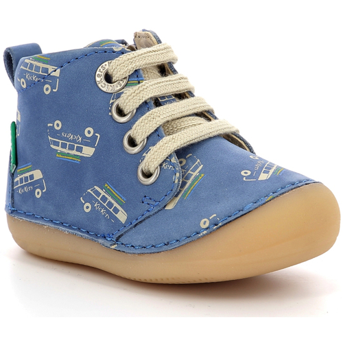 Zapatos Niño Botas de caña baja Kickers Sonizip Azul
