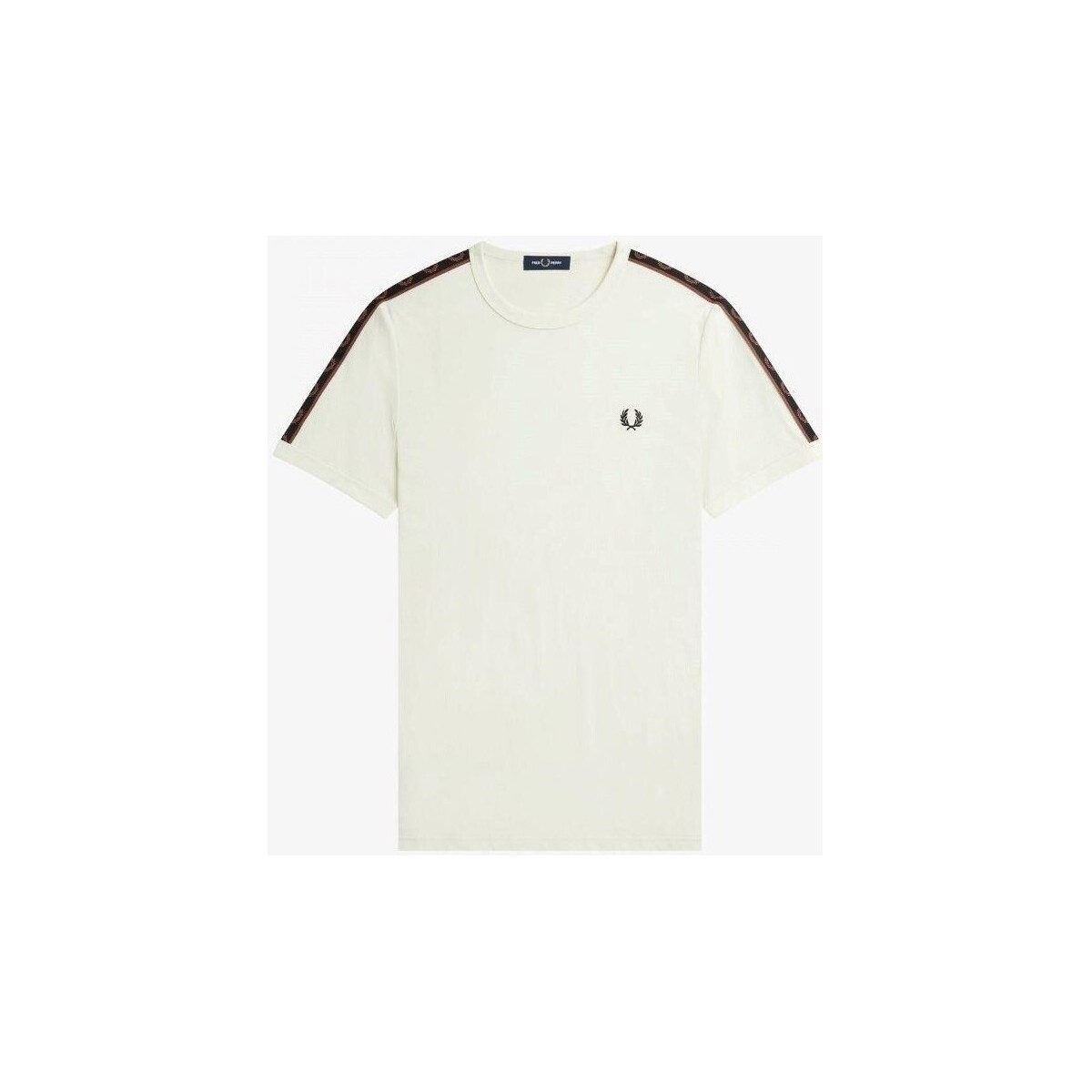 textil Hombre Camisetas manga corta Fred Perry M4613 Blanco