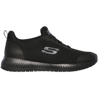 Zapatos Mujer Derbie & Richelieu Skechers 77222EC WORK RELAXED FIT: SQUAD SR Negro